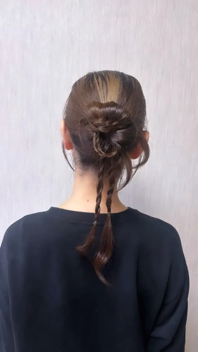 🎀꙳.*ヘアセットʚ🎀ɞ【👑カチモリスタイル🌳♛♕•*¨⠀】の写真