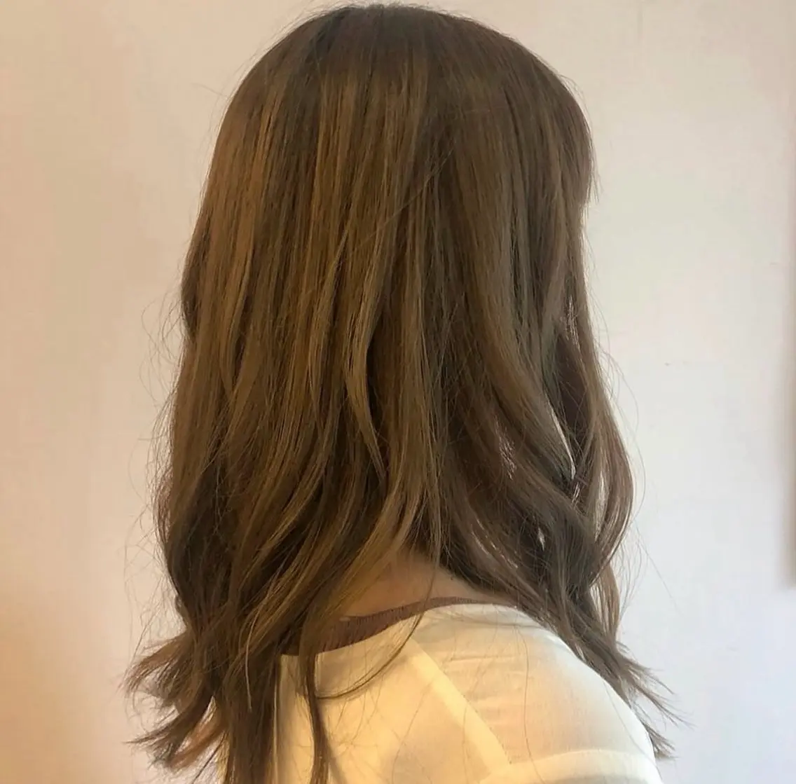 セミロング カラー ママ美容師 Tsuchiyaのヘアスタイル