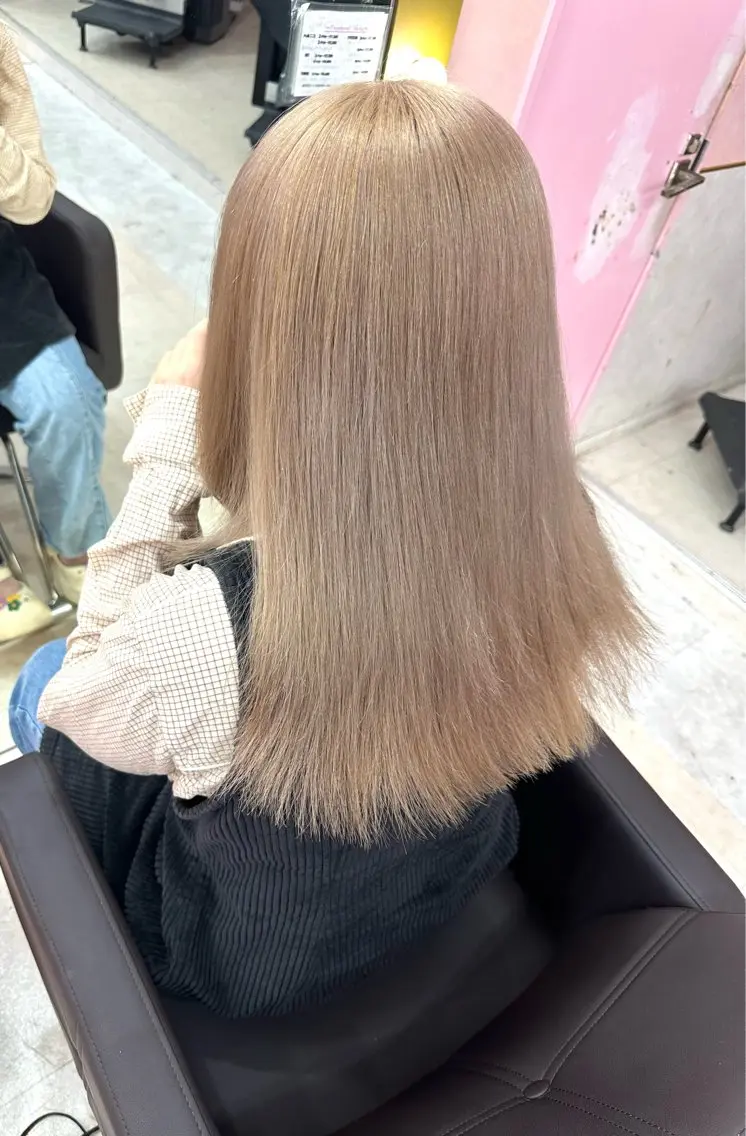 ロング カラー カット ヘアカラー トリートメント ブリーチ指名 No.1🦋KOKIのヘアスタイル