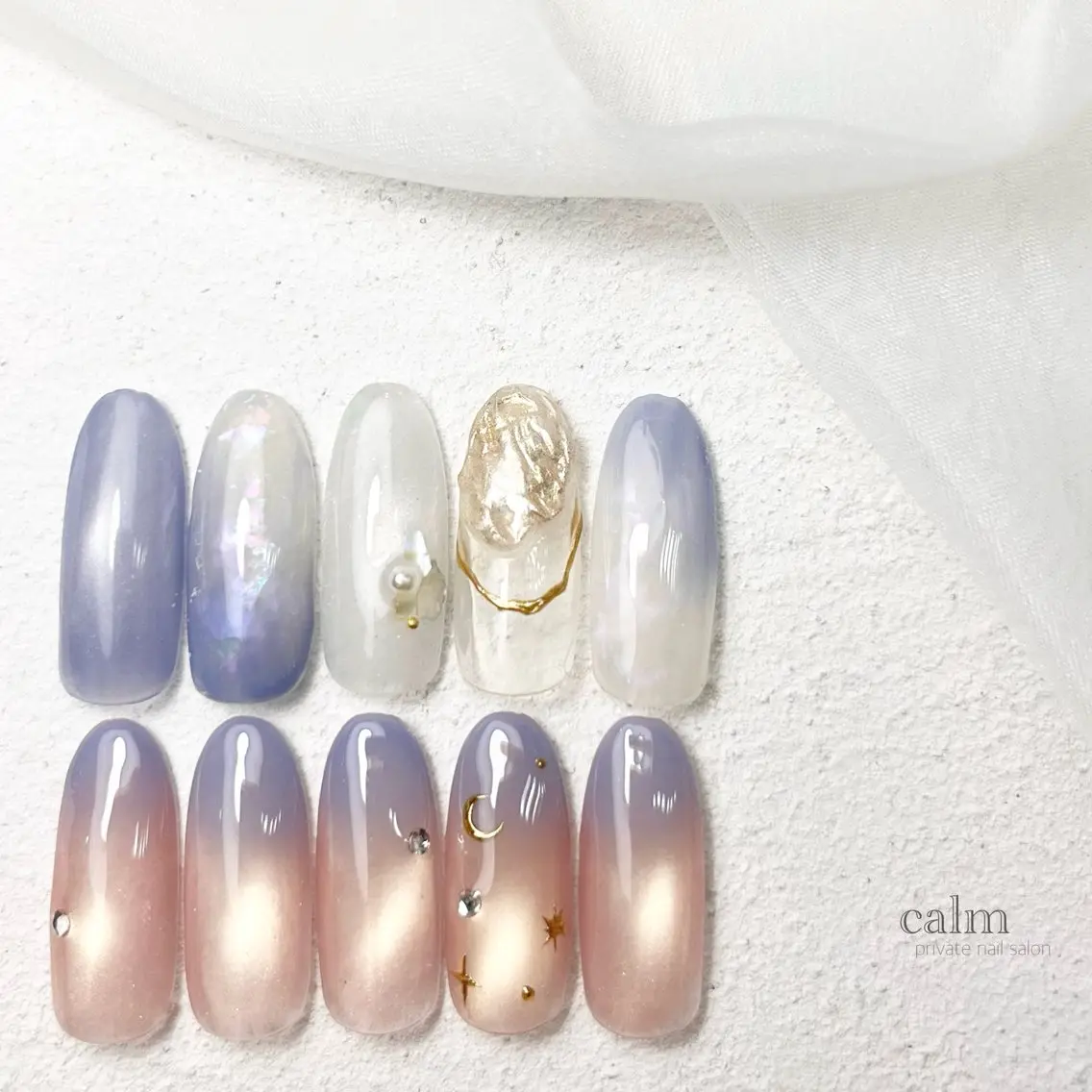 ネイル ハンドネイル calm 〔ｶｰﾑ〕のネイルデザイン