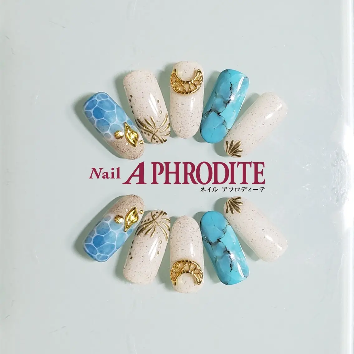 ネイル ジェルネイル ニュアンスネイル スカルプネイル ソフトジェル ネイルチップ ハンドネイル Nail Aphroditeのネイルデザイン