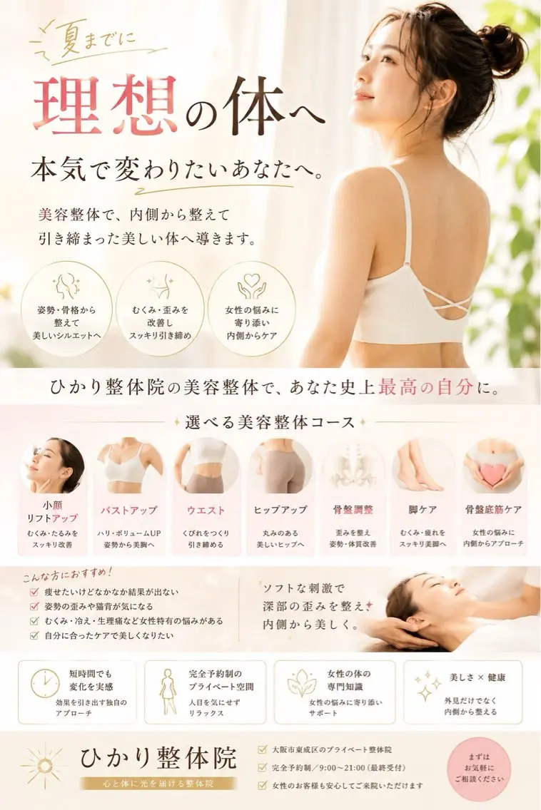 美容整体総合ケア✨の写真
