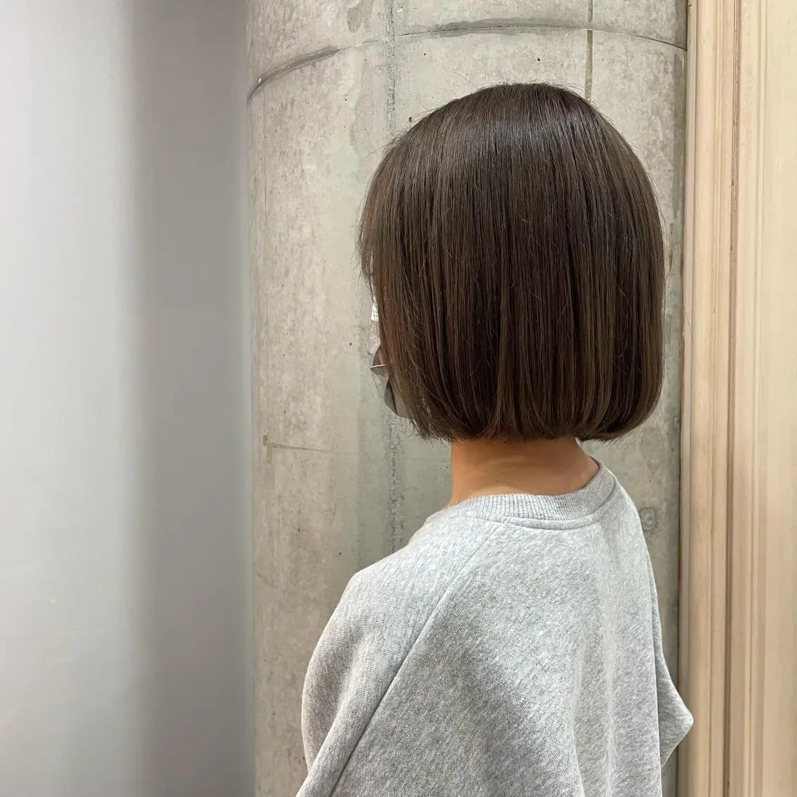 ショート ボブ カット ヘアカラー トリートメント 🍪ﾖｼｲﾊﾙﾈ🍪 ﾗﾍﾞﾝﾀﾞｰｶﾗｰのヘアスタイル