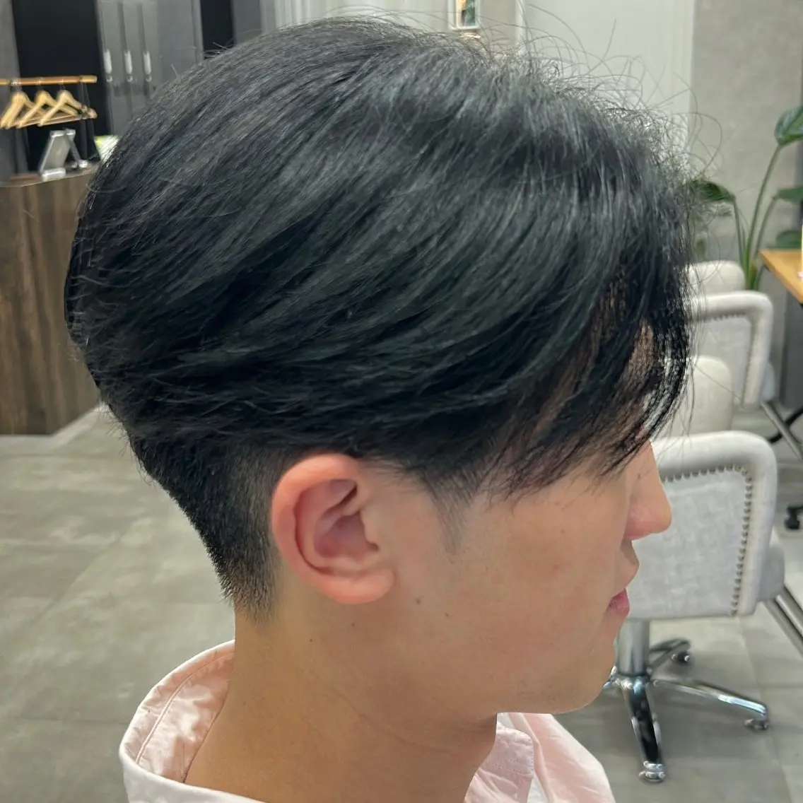 ショート くせ毛 縮毛矯正 カット 天神大名メンズ特化 シュウのヘアスタイル