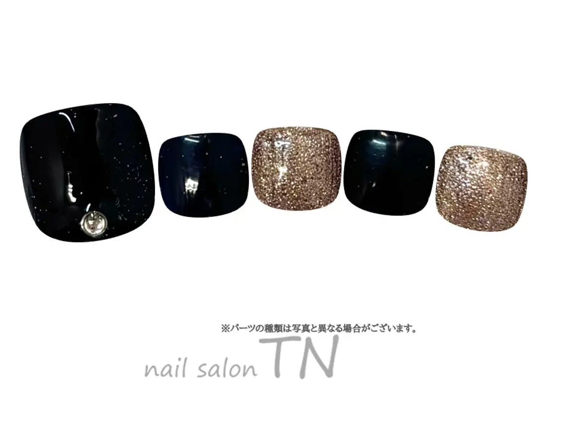 ネイル フットネイル 中島 実穂のネイルデザイン