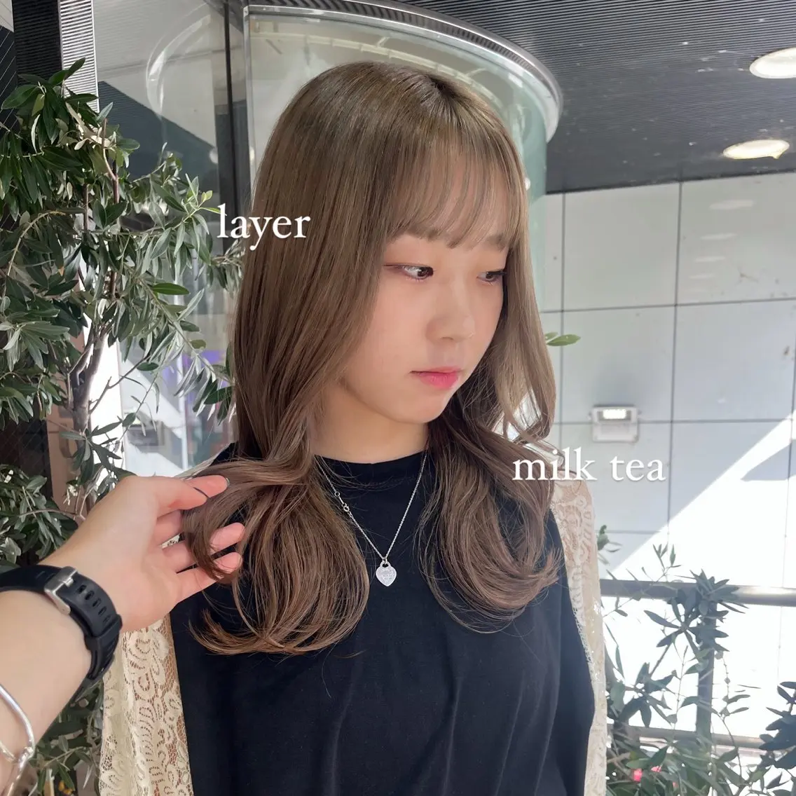 ロング 韓国×ワンホン 🩶🎀honokaのヘアスタイル