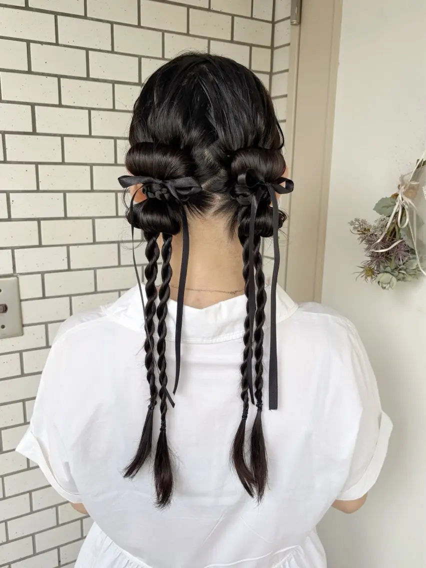 💙土日💙✨💞【学割ヘアセット】💞✨のご予約の写真