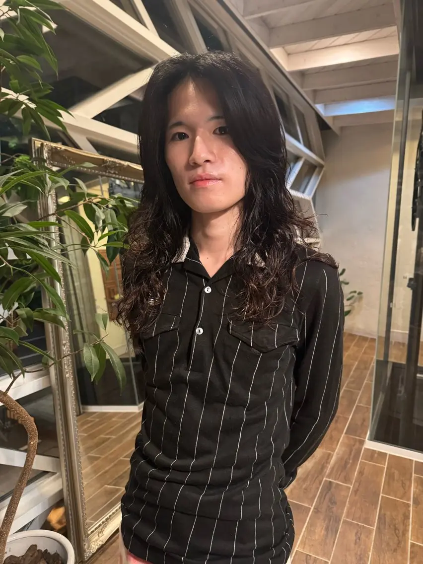 パーマ メンズ メンズパーマ カット パーマ 村上 輝のヘアスタイル