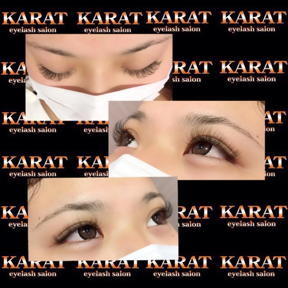 マツエク・マツパ Dカール ボリュームラッシュ ★KAEDE★伊勢崎 【KARAT】のマツエク・マツパデザイン