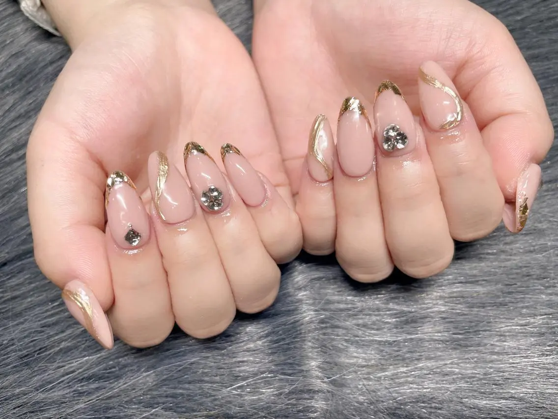 ショート ネイル ハンドネイル 《LB》ラブリエ Nail&eyeのマツエク・マツパデザイン