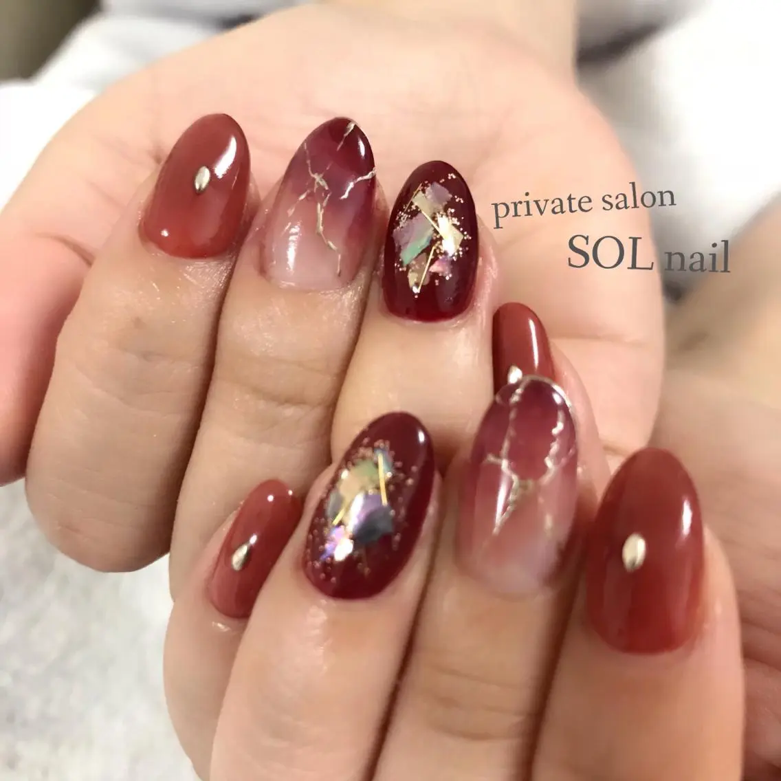 ネイル ハンドネイル SOL NAILのネイルデザイン