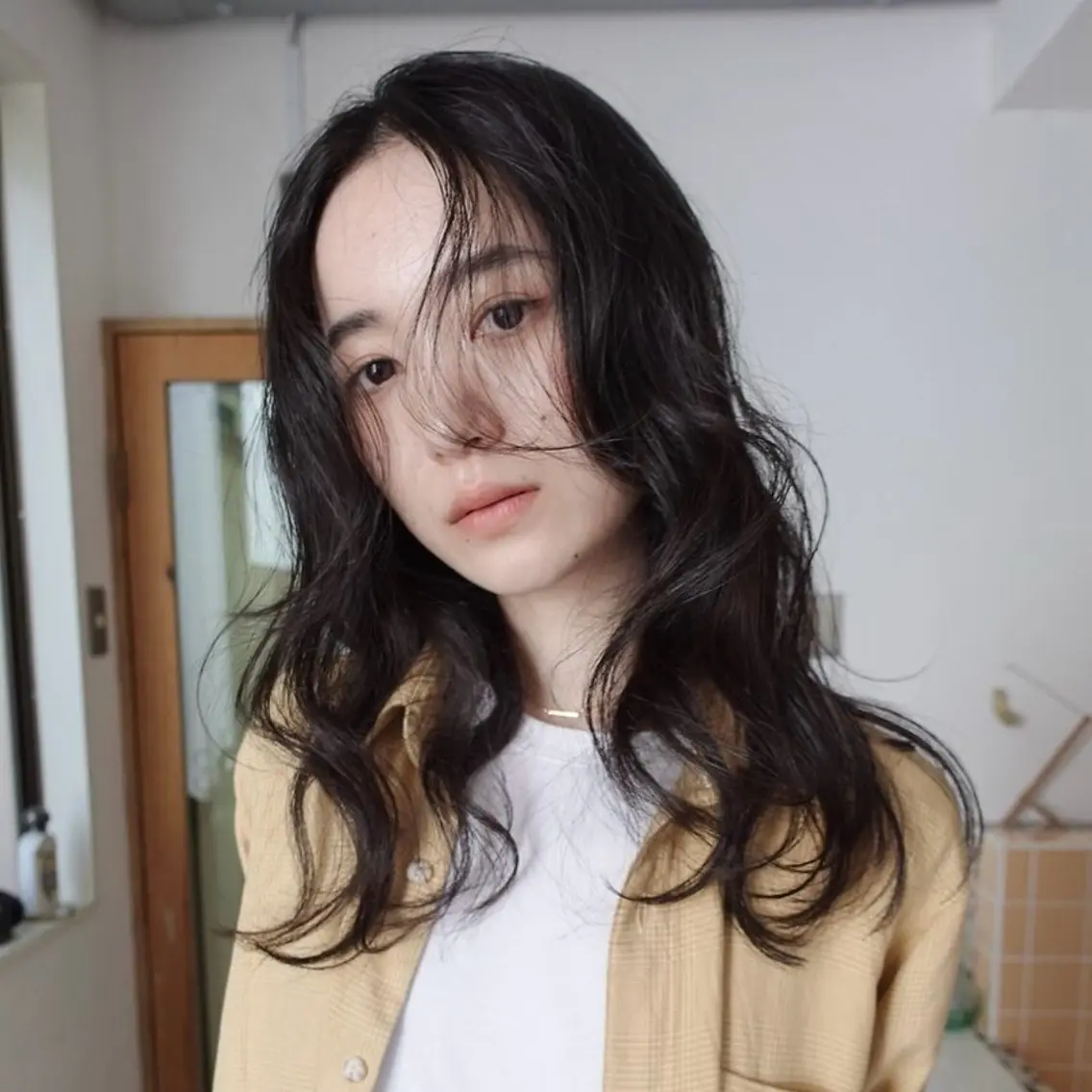パーマ カット レイヤー🎀 SERA🩰のヘアスタイル