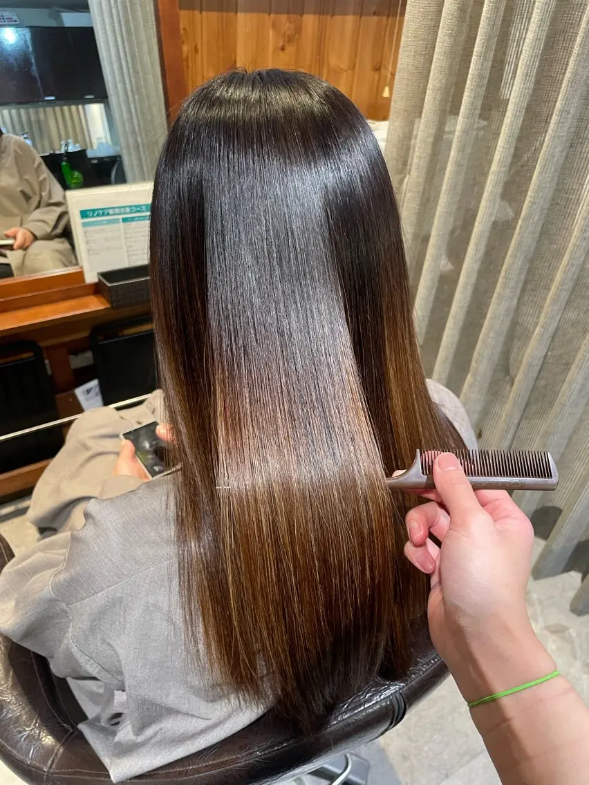 ロング 髪質改善 トリートメント トリートメント 髪質改善/Bloss om🌷高橋沙衣のヘアスタイル