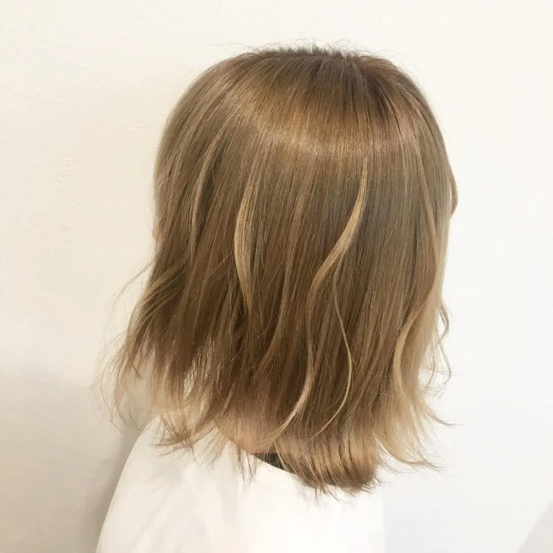 ミディアム カラー 無料カットモデル募集 BLINK京橋店のヘアスタイル