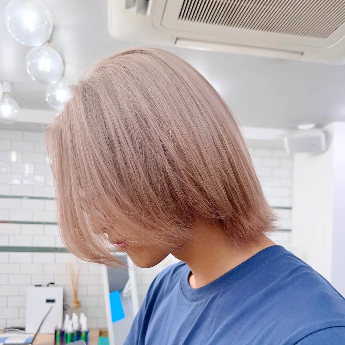 カラー ☕️ベージュカラー 内藤光哉☕️のヘアスタイル