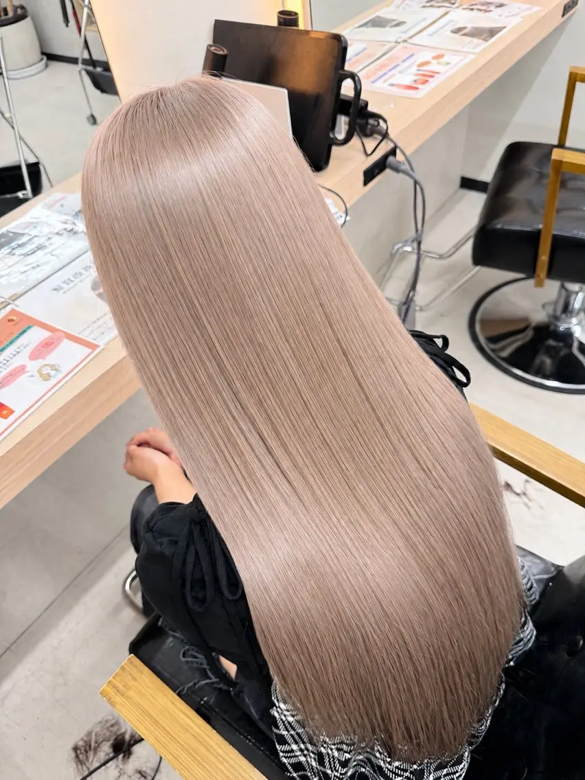 ロング 【ALEAP】 𝐇𝐀𝐊𝐔のヘアスタイル