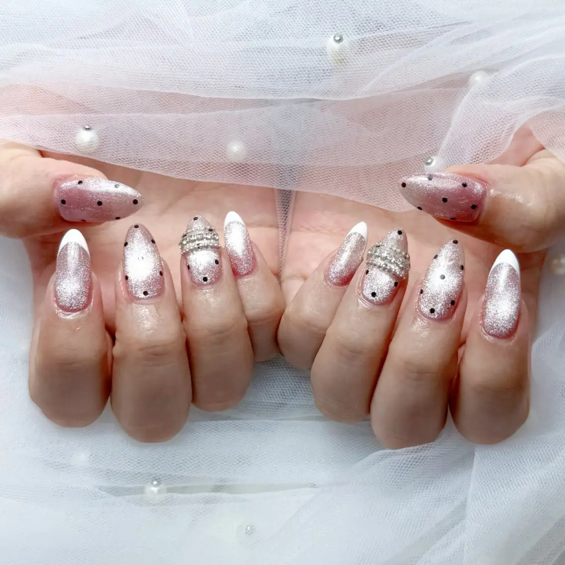 ネイル ハンドネイル mau🩵 堺筋本町nailのネイルデザイン