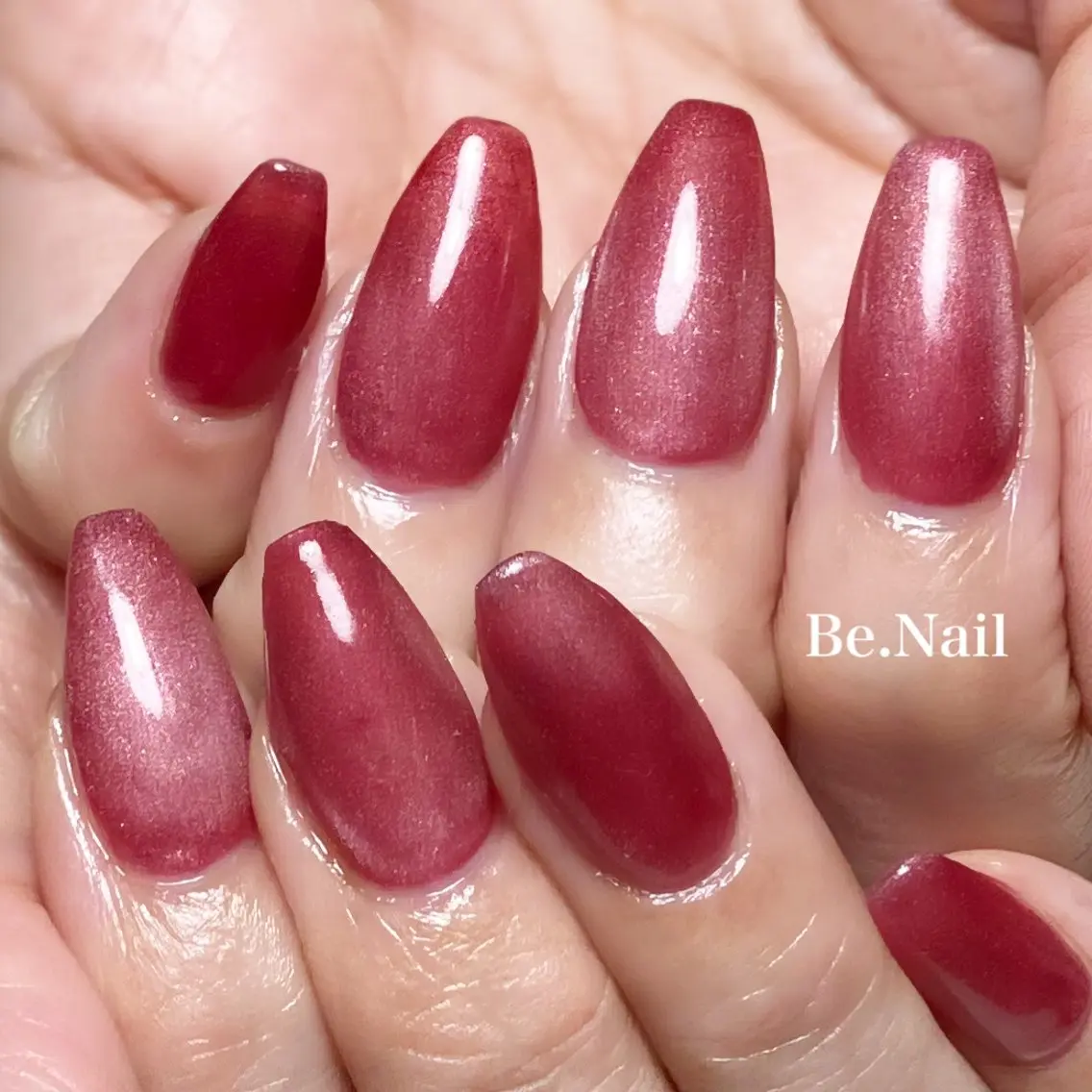 ネイル ジェルネイル ワンカラーネイル シンプルネイル Be. Nailのネイルデザイン