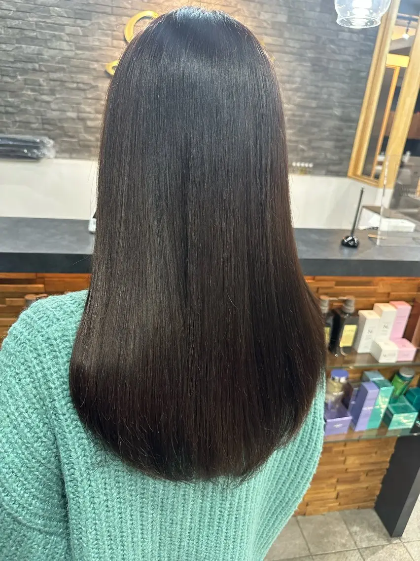 ロング ヘアカラー 横浜lapis amaneのヘアスタイル