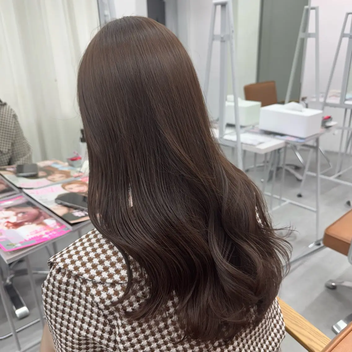 ロング カラー ヘアアレンジ ヘアカラー トリートメント ブリーチなしカラー /新百合ヶ丘/安形翔のヘアスタイル