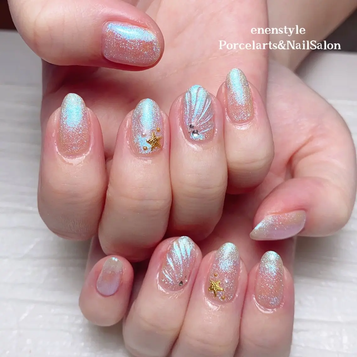 ネイル ハンドネイル 🐾enen style 🐾のネイルデザイン