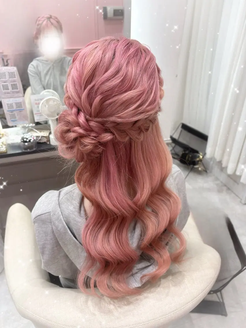 ヘアアレンジ lien eriiのヘアスタイル