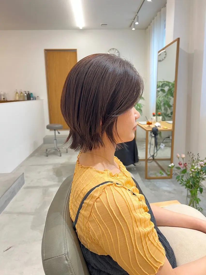 ショート カット ヘアカラー yu koのヘアスタイル