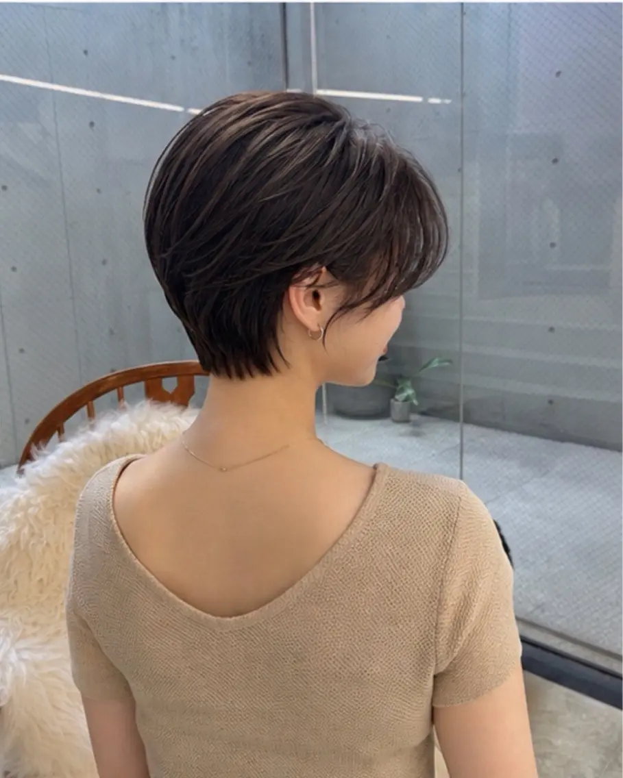 ショート ショートヘア カット トリートメント pia 薬院のヘアスタイル