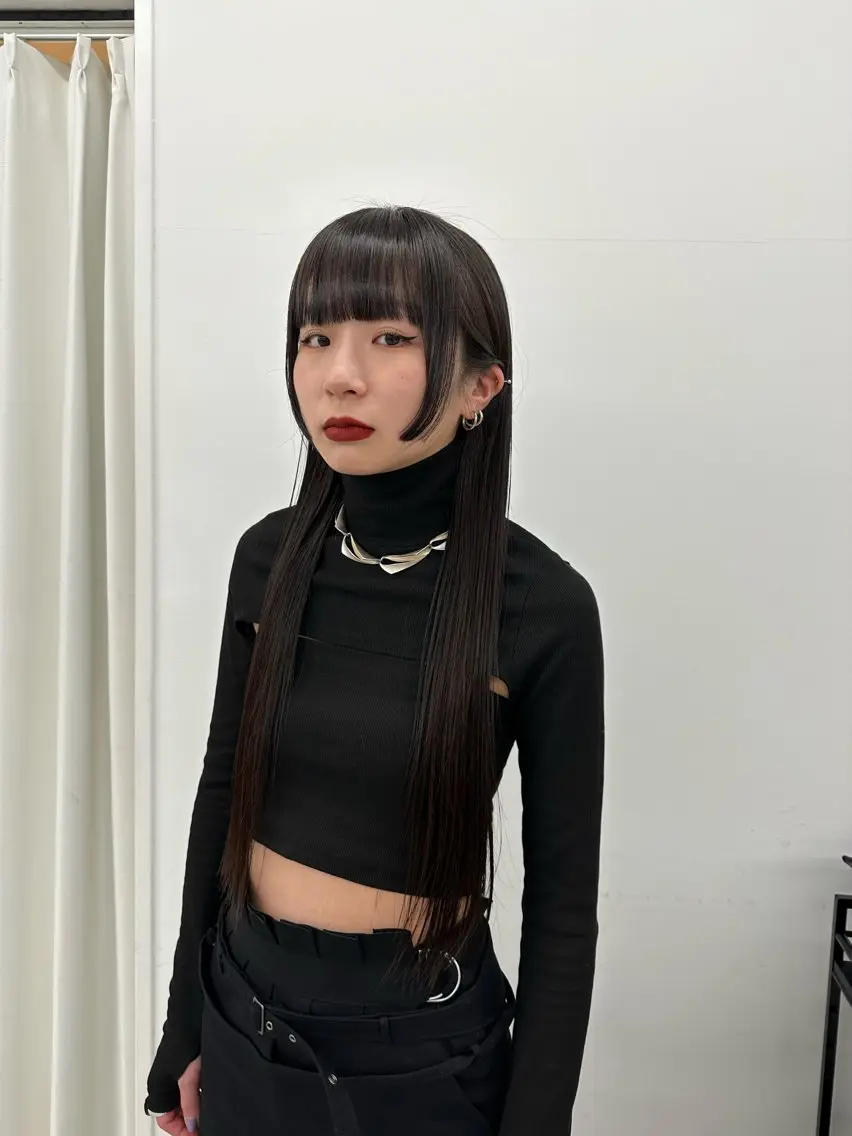 ロング カラー キッズ カット トリートメント オトナヘア🌸 harukaのヘアスタイル