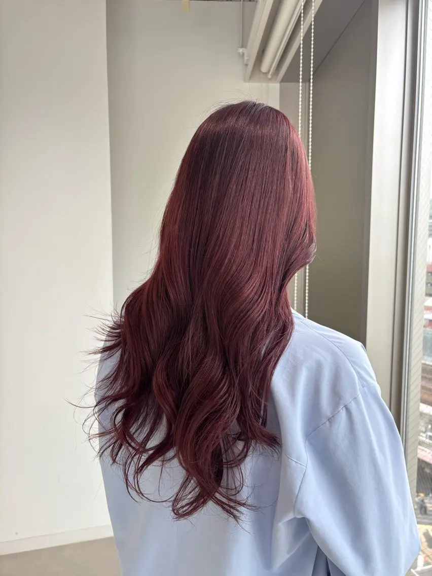 ロング カラー EIGHT /SHU🩶のヘアスタイル