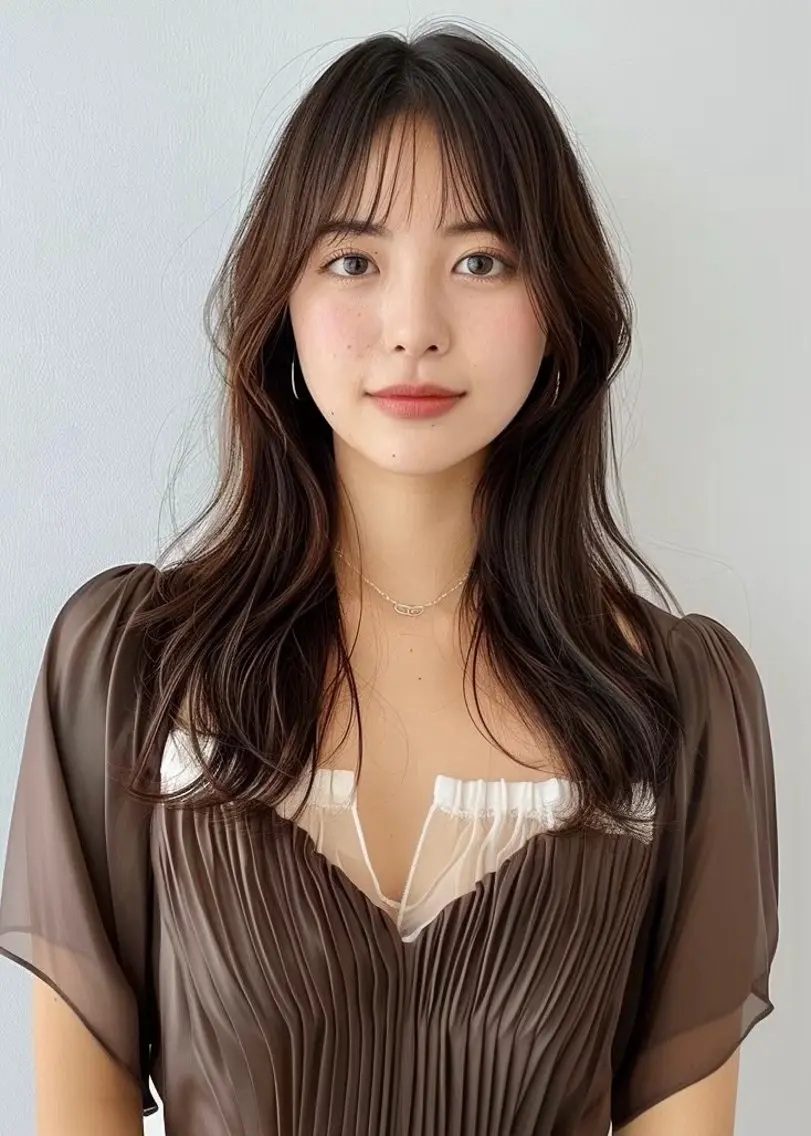 ロング カラー カット ヘアカラー トリートメント 佐藤優晟/カラー/ 癖毛ショート/表参道のヘアスタイル