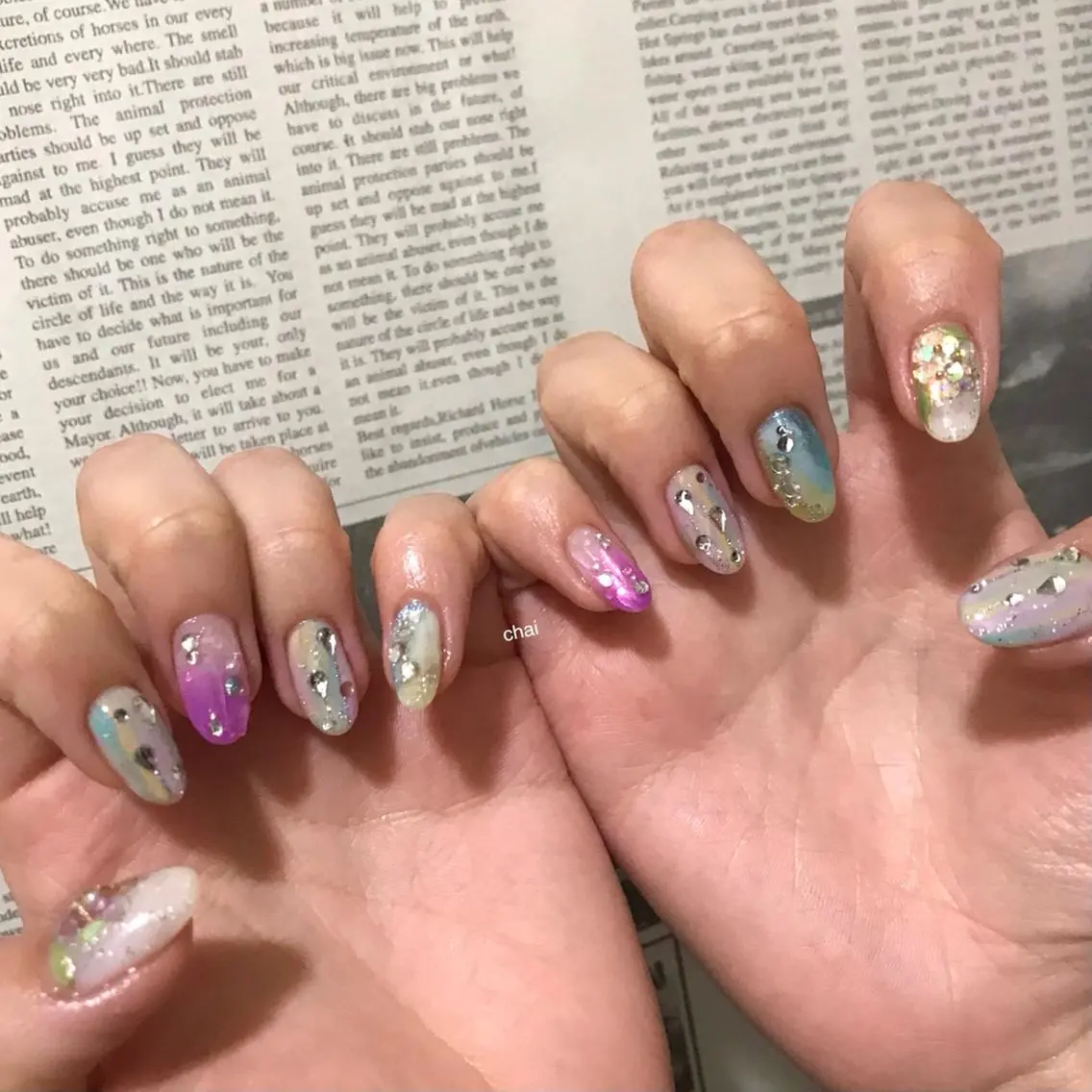 ネイル ハンドネイル chai nail _ai📍鶴橋/桃谷のネイルデザイン