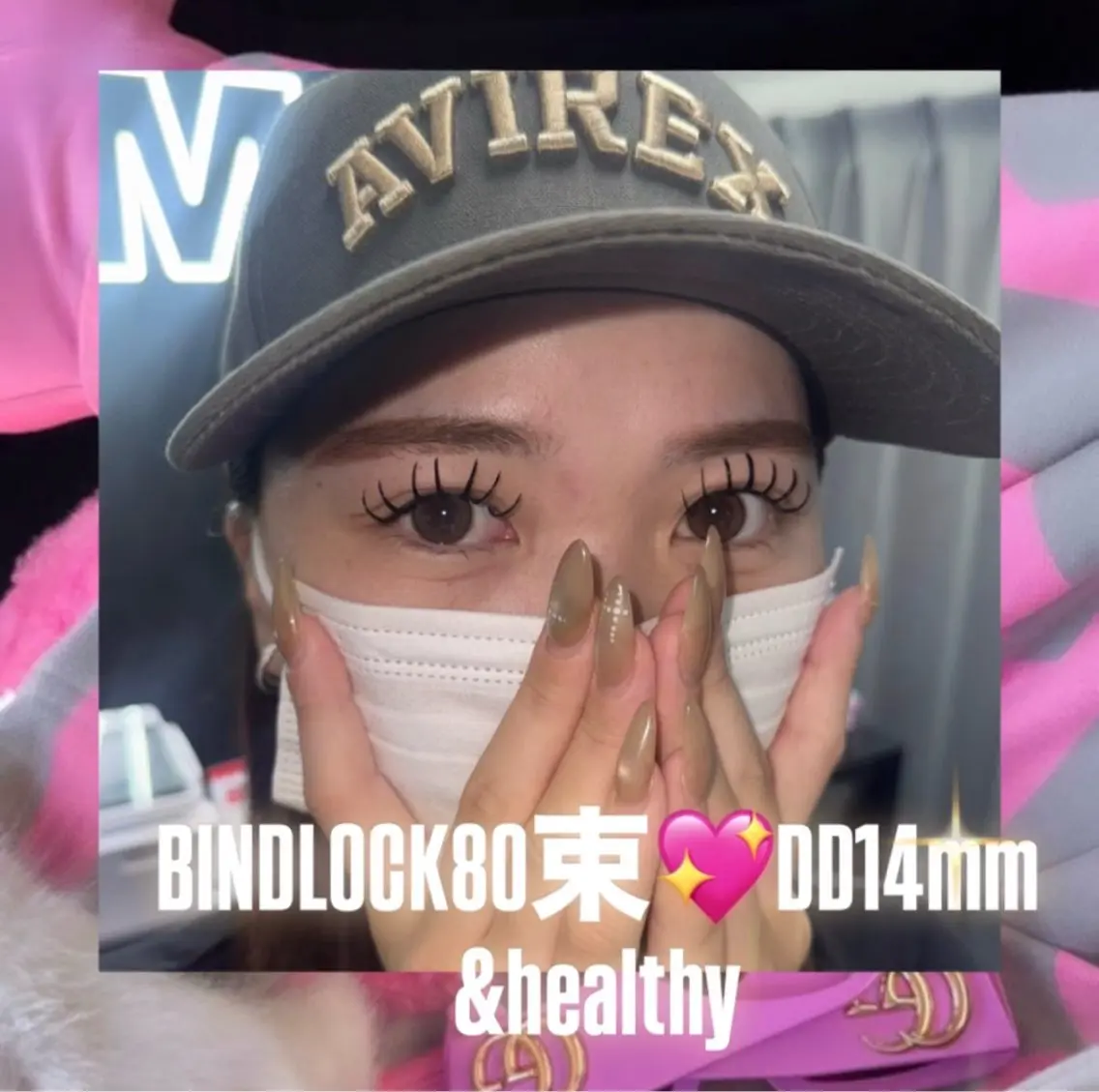 マツエク・マツパ BAMBI 🖤honoのマツエク・マツパデザイン