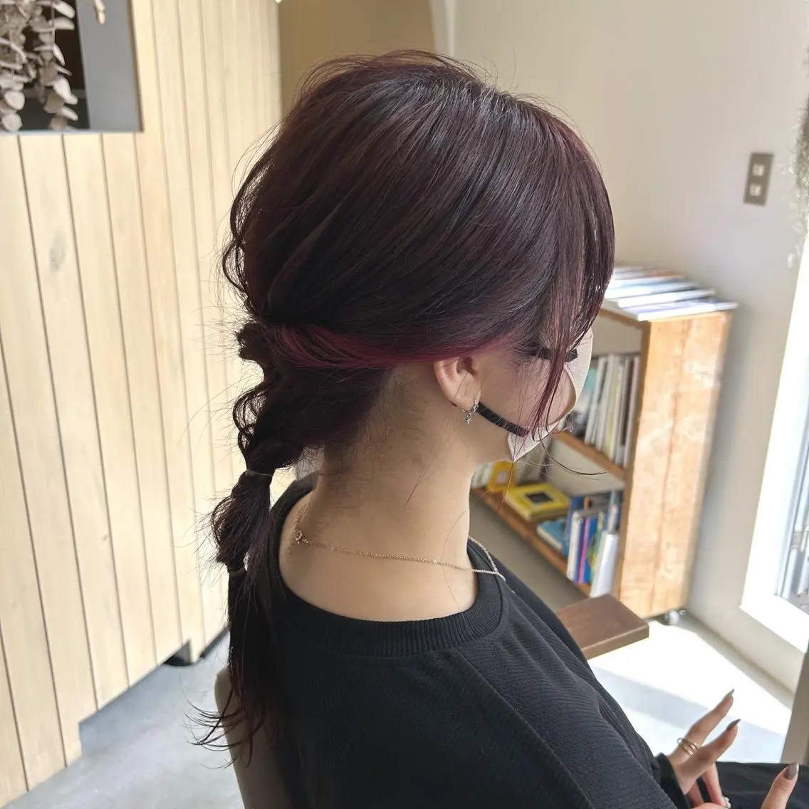 ロング カット ヘアカラー 綿貫 美雪のヘアスタイル