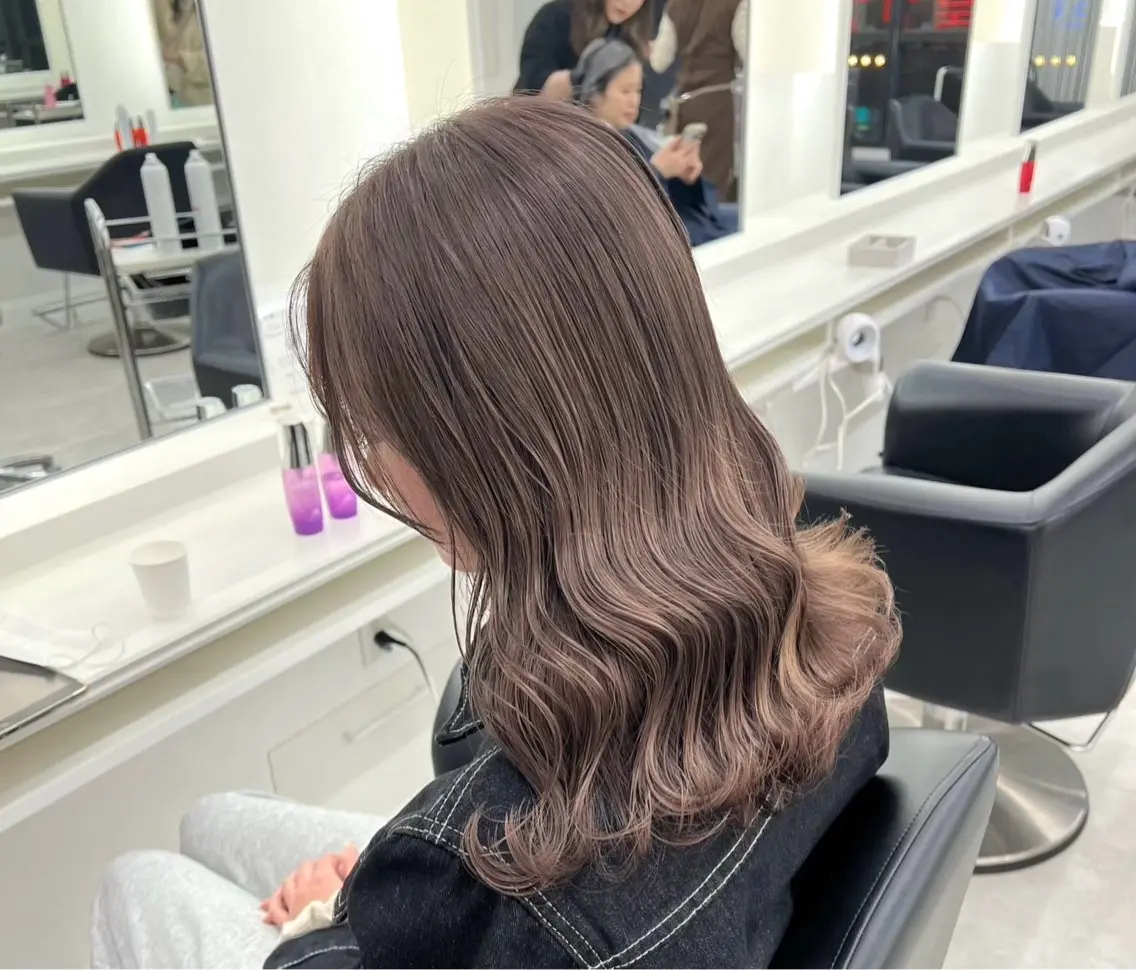 ロング カラー ヘアカラー ParveMix┊ 太田 千尋🎀🪽のヘアスタイル