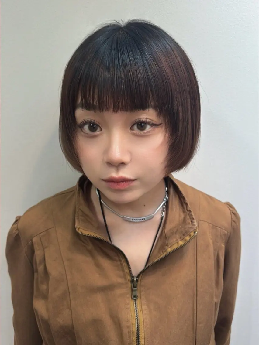 ショート ボブ カット｜ボブショート Suzukaのヘアスタイル