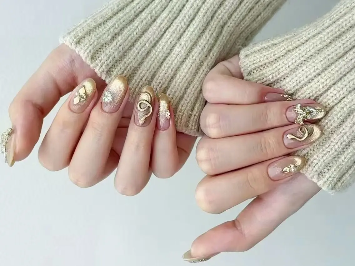 ネイル アートネイル フットネイル ジェルネイル マグネットネイル ミラーネイル Babarla Nailのネイルデザイン