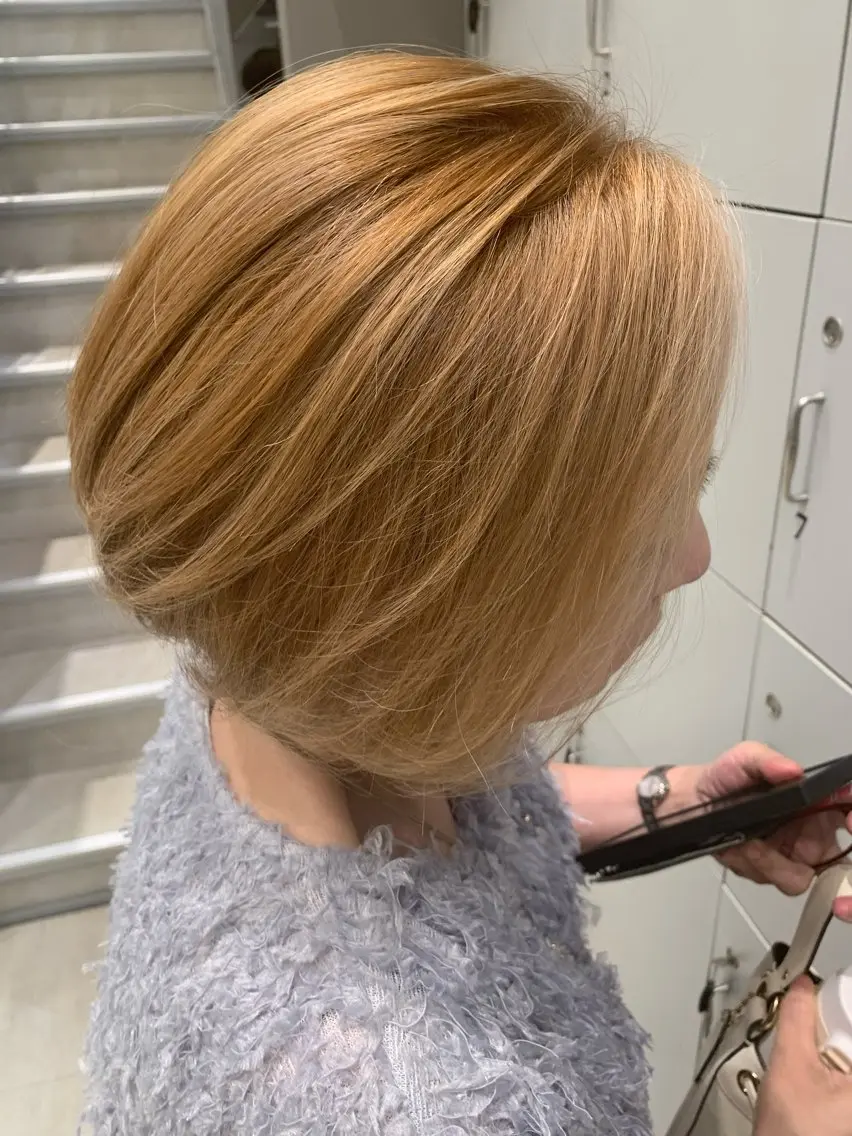 ミディアム カット ヘアカラー トリートメント ヘアセット ✨上村 潤平✨メンズヘア✨のヘアスタイル