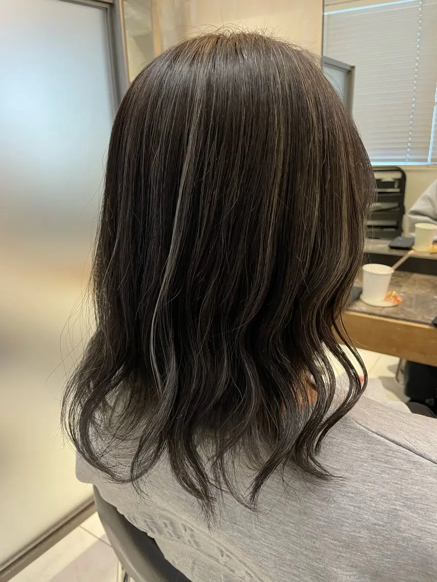 ミディアム カラー カット ヘアカラー トリートメント 🦕小林 大地🦕のヘアスタイル