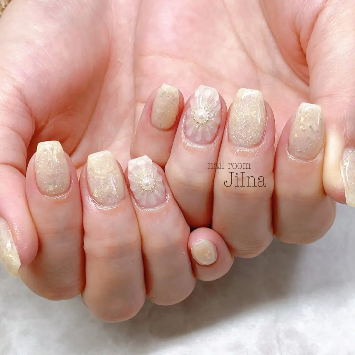ネイル 持ち込み JiIna nailのネイルデザイン