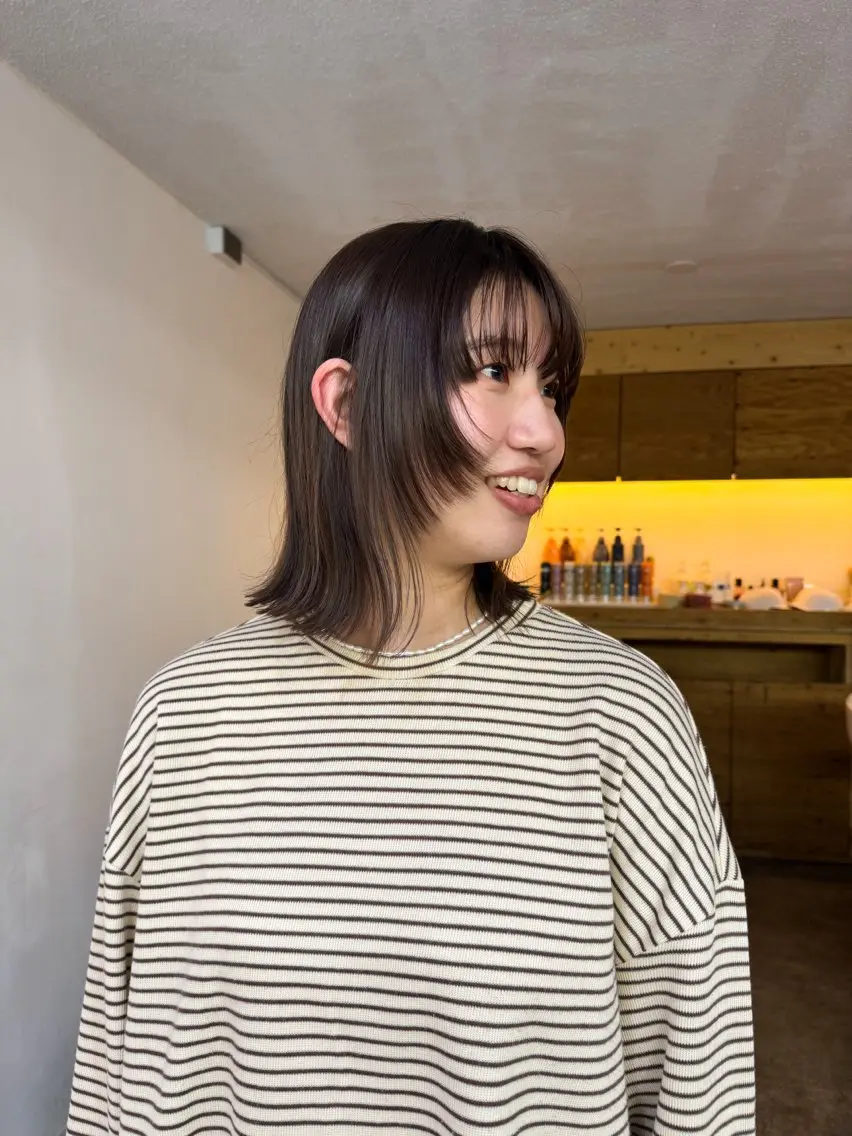 ミディアム カラー Seeknext // Rukaのヘアスタイル