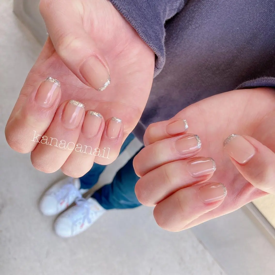 ネイル 地爪育成💅 kanaoanailのネイルデザイン