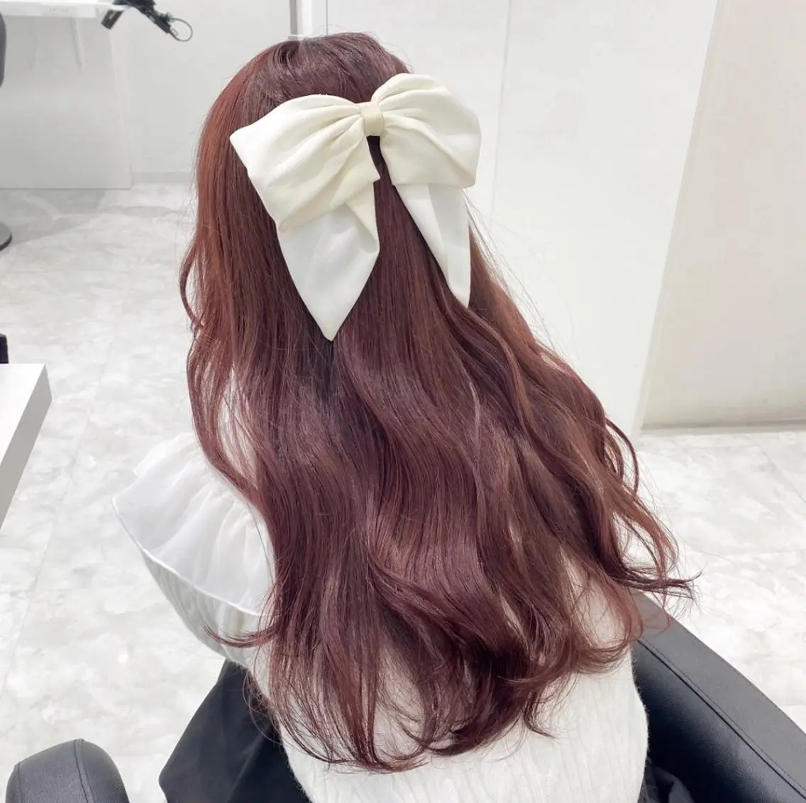 カラー 🍒ブリーチなし🍒 暖色🍒YUUNAのヘアスタイル
