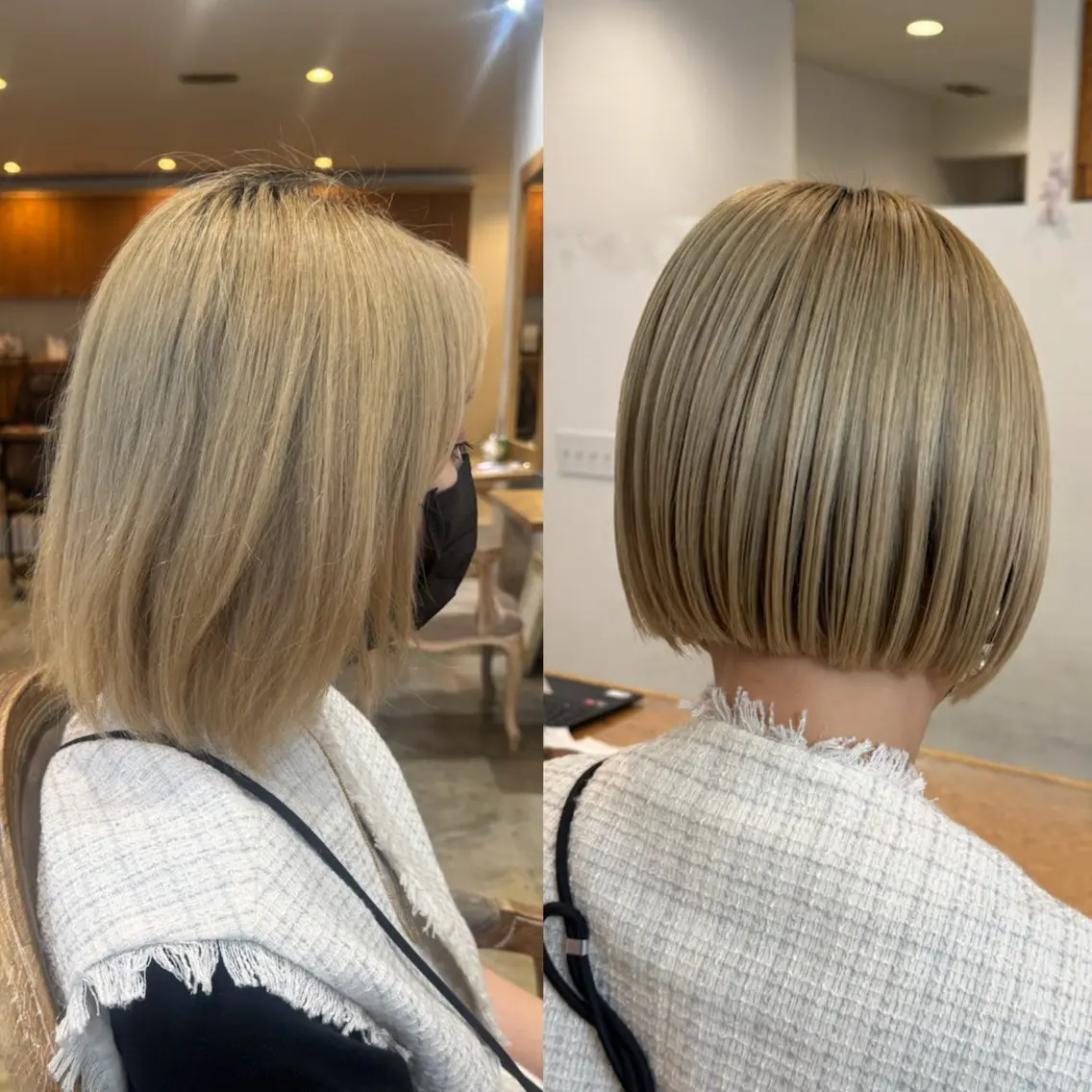 【✂️骨格・首ライン診断✂️】似合わせ大人ボブ＆コーティングトリートメント￥1500の写真