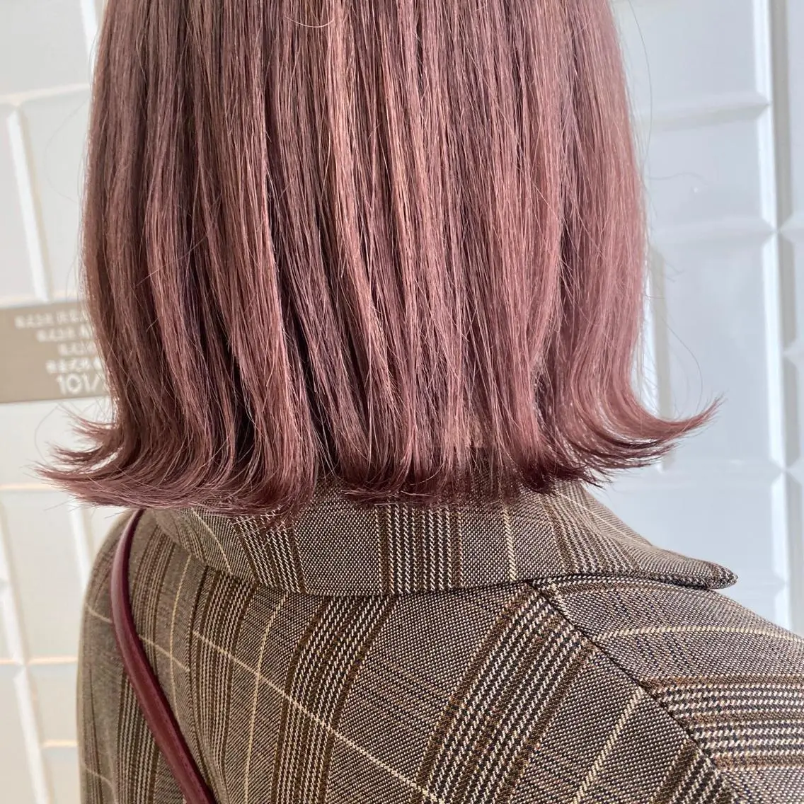 ミディアム カラー アオイ🩵暖色 /まろやかカラーのヘアスタイル
