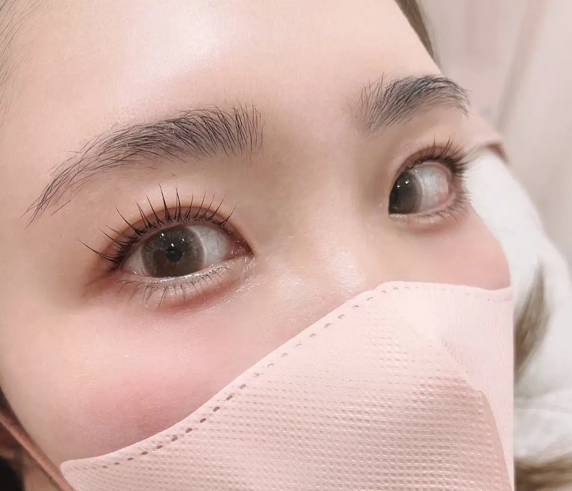 似合わせパーマ👀🎀 パリジェンヌ、ラッシュに変更◎エクステのオフある場合は事前にお知らせ下さい🙇♀️の写真