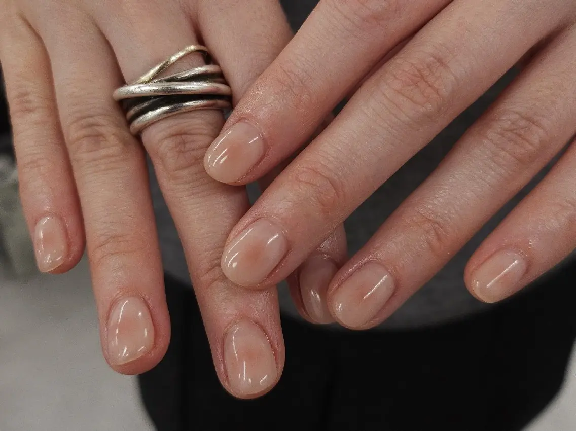 ネイル チークネイル ジェルネイル パラジェル シンプルネイル ハンドネイル puku nail 🌼kazu🌼のネイルデザイン