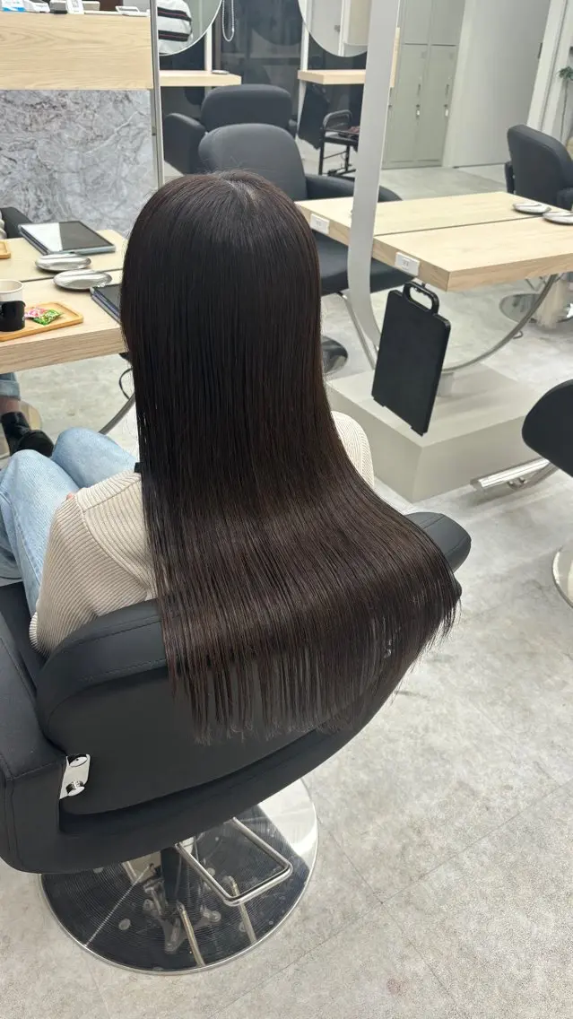 セミロング カット トリートメント 【髪質改善💠艶髪】 よねゆうのヘアスタイル