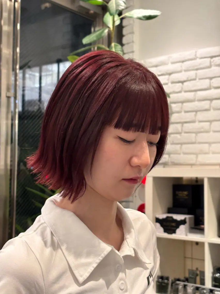 ショート riko表参道/ ボブ/アンニュイヘアのヘアスタイル