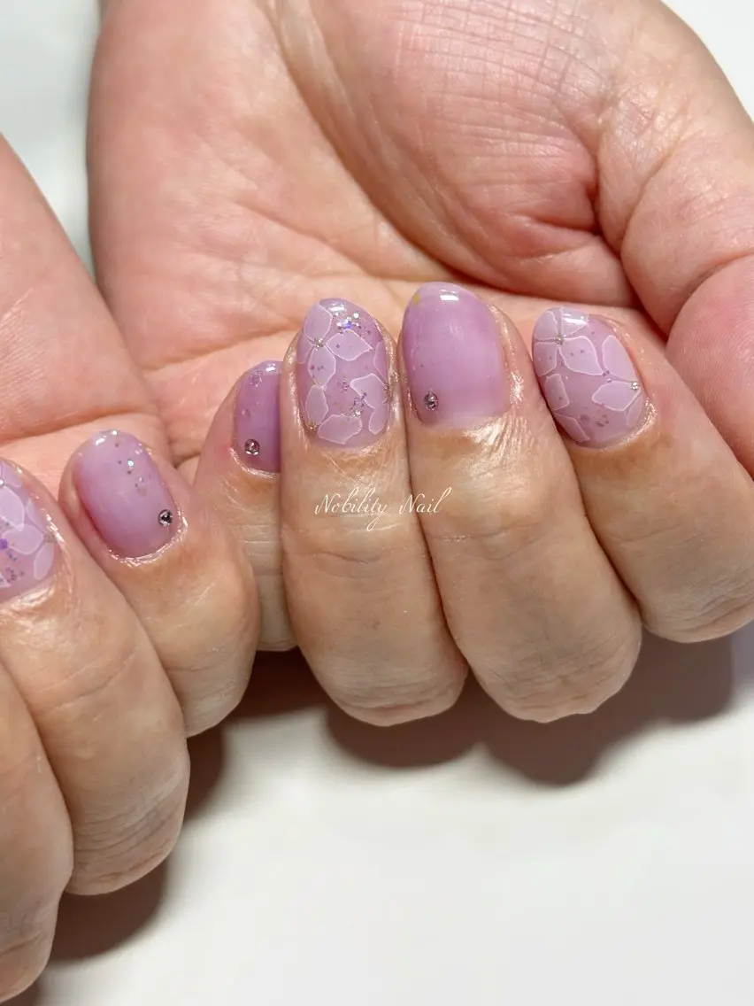 ネイル アートネイル 持ち込み 風口 麻由子のネイルデザイン